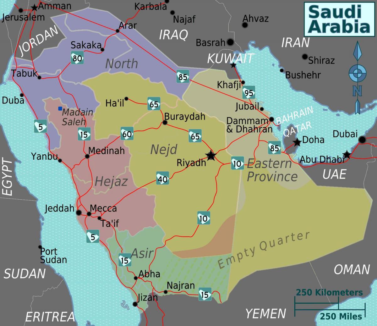 Kartta turaif, Saudi-Arabia