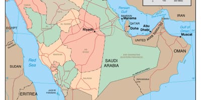 Näytä kartta Saudi-Arabia